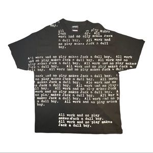 NWT - The Hundreds x The Shining - All Work All Over Tee - XXL